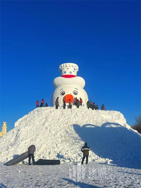 哈尔滨雪人与冰雪奇缘