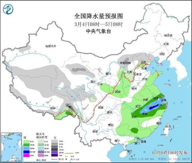 西藏震中未来三天最低气温达-18℃，气象预警与应急准备