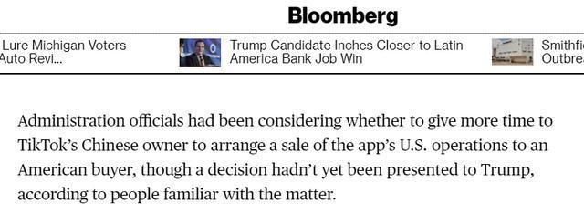 TikTok，白宫无保证，平台只能关
