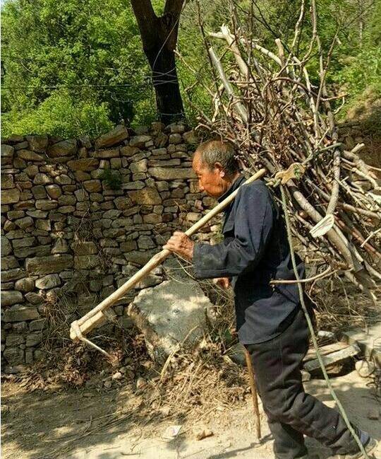 女婿回丈母娘家动手劈柴遭遇翻车