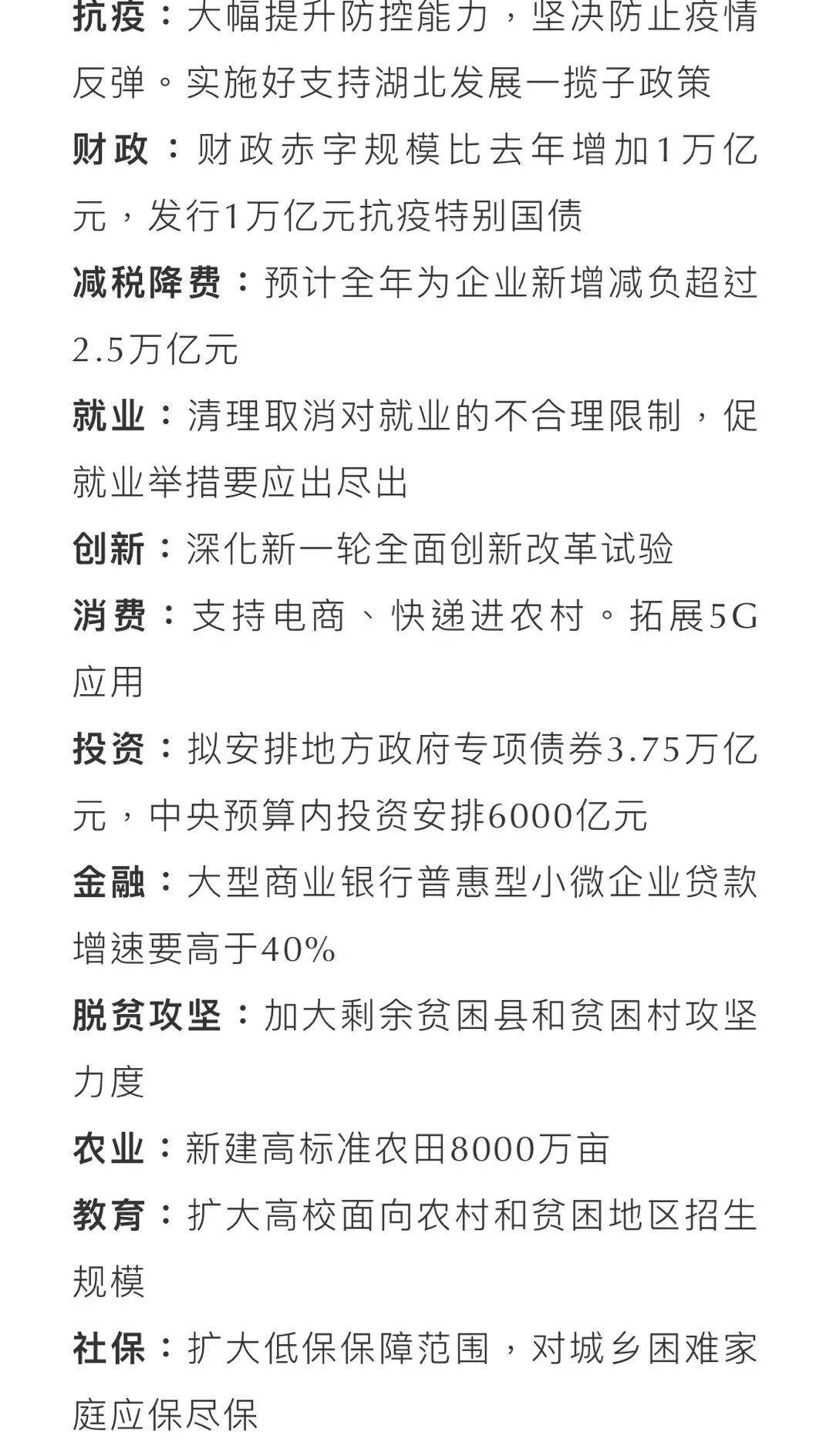 政府工作报告800字极简版